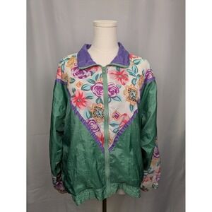 Active Exposure Vintage Floral Track Jacket Granny Cottage Women S Qatar Read